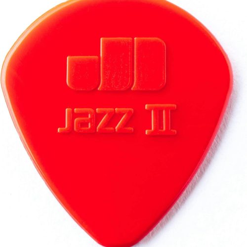 Dunlop Picks Nylon Jazz II Red 1.18mm - Players Pack 6 in stock