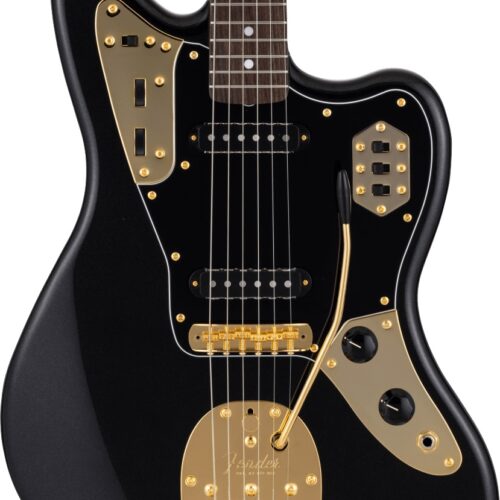 Fender Made in Japan Traditional 2025 Collection 60s Jaguar in Black Pearl in stock