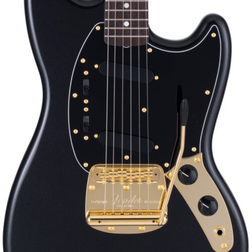 Fender Made in Japan Traditional 2025 Collection 60s Mustang in Black Pearl in stock
