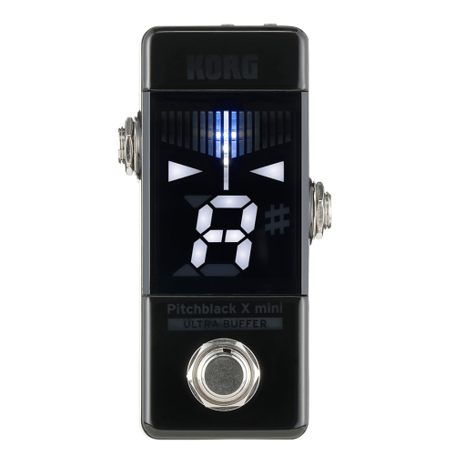 Korg Pitchblack X Mini Chromatic Pedal Tuner in stock