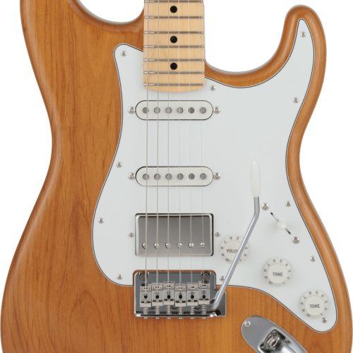 Fender Made in Japan Hybrid II HSS Stratocaster in Vintage Natural, Maple Neck in stock