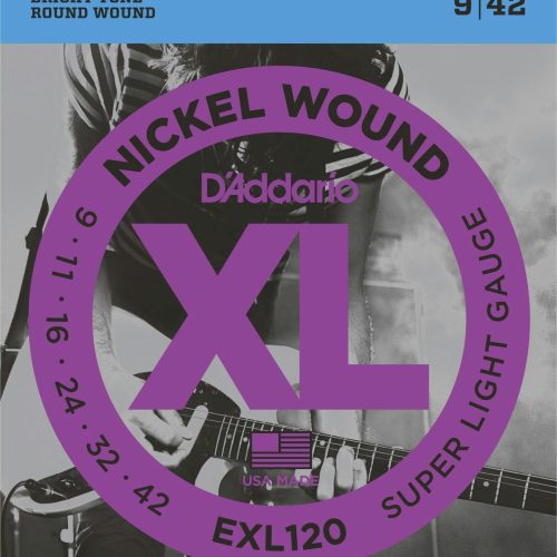 D'Addario XL 9-42 Super Light Set in stock