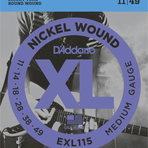 D'Addario XL 11-49 Blues/Jazz Rock Set in stock