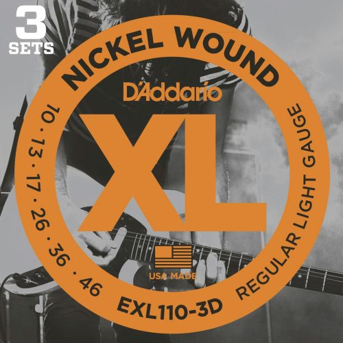D'Addario XL 10-46 Light Guitar Strings in stock