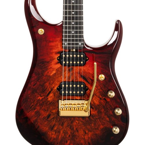 Music Man BFR JP15 Electric Guitar in Solar Flare in stock