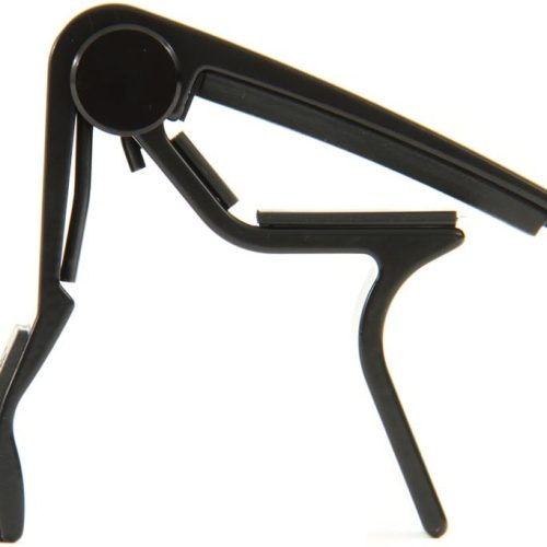 Jim Dunlop Trigger Capo Black - Curved in stock