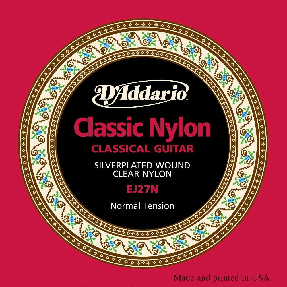 D'addario EJ27N Classic Nylon Guitar Strings in stock
