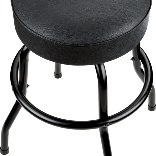 Fender Embossed Black Logo 24" Barstool in Black in stock