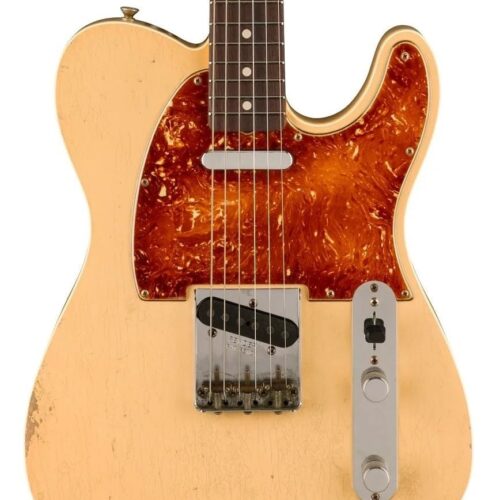 Fender Custom Shop Masterbuilt Custom “60’s” Telecaster Journeyman Electric Guitar in Aged Desert Sand in stock