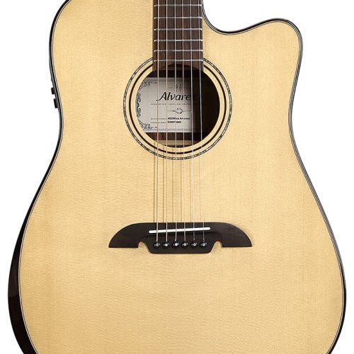 Alvarez Artist Elite AED90CE Electro-Acoustic Guitar in Natural in stock