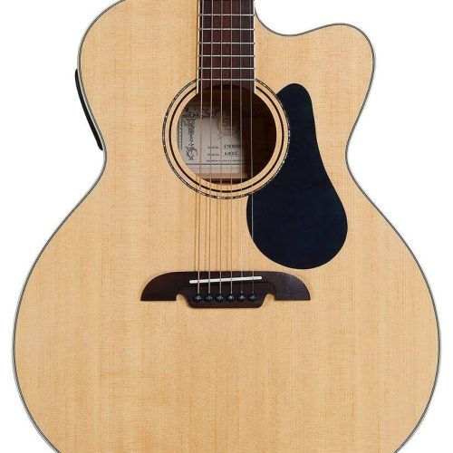 Alvarez Artist AJ80CE Jumbo Electro-Acoustic in Natural with Cutaway in stock