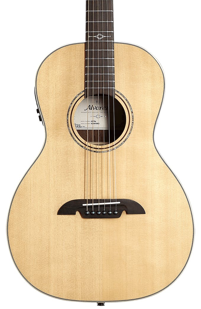 Alvarez Artist AP70E Parlour Electro-Acoustic in Natural in stock