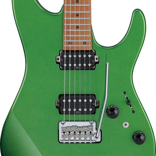 Ibanez AZ2402-AGMZ Prestige Series HH Electric Guitar in Apple Green Metallic in stock