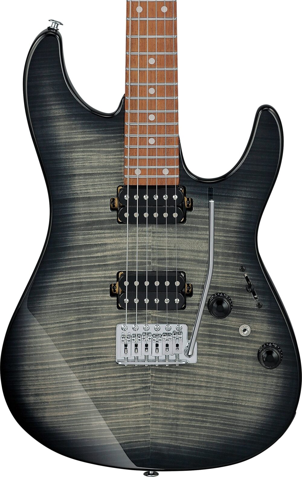 Ibanez AZ24S1F-TKS AZ Standard Series HH Electric Guitar in Transparent Black Sunburst in stock