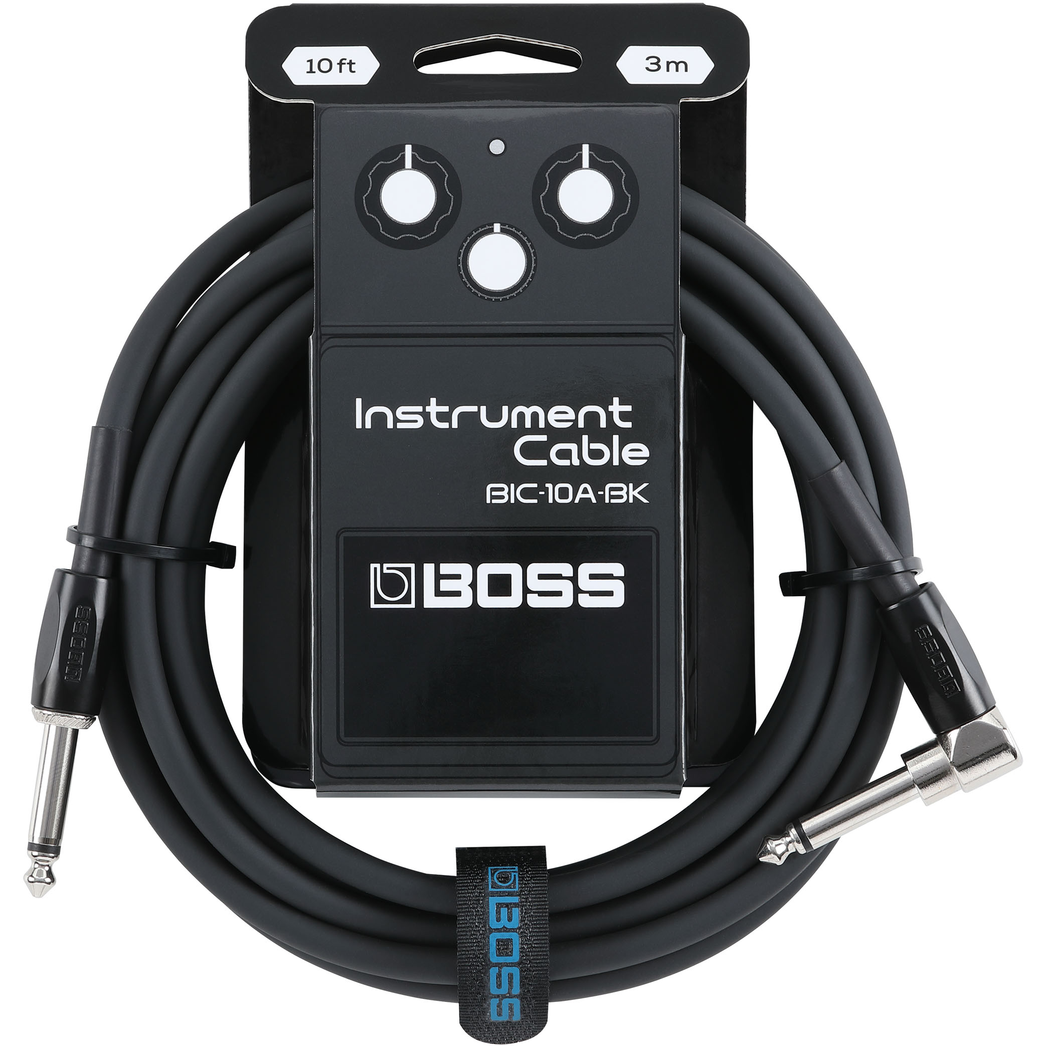 Boss BIC-10A Instrument Cable 10 ft in Black in stock