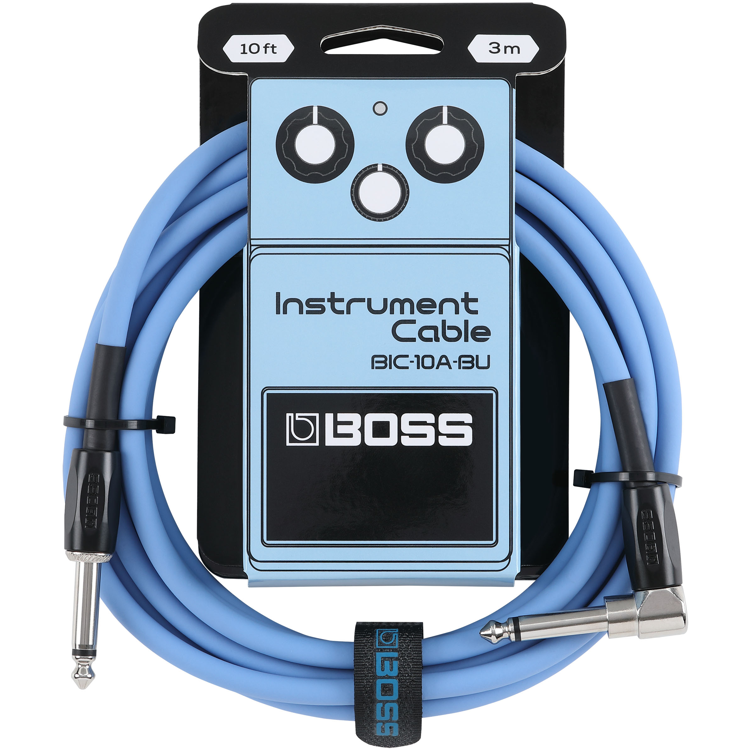 Boss BIC-10A Instrument Cable 10 ft in Blue in stock
