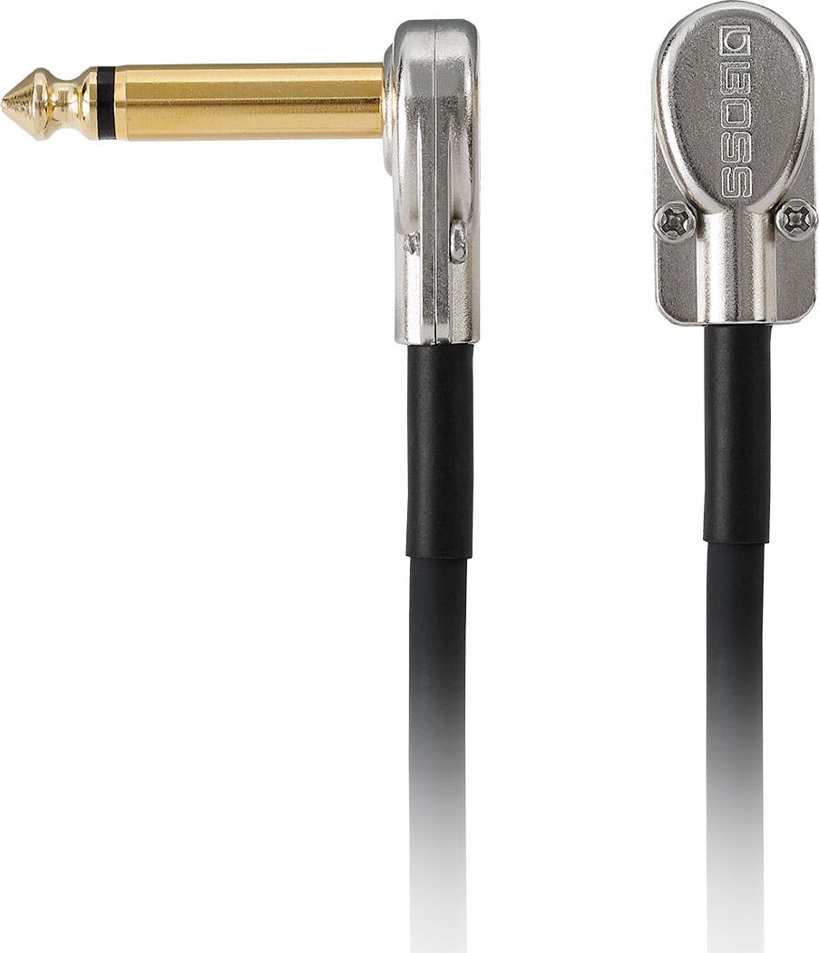 Boss BPC-4-3 3 Pack 4" Patch Cables with Slimline Pancake Plugs in stock - Image 1