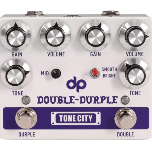 B Stock : Tone City Double Durple Dual Overdrive Pedal 001 in stock