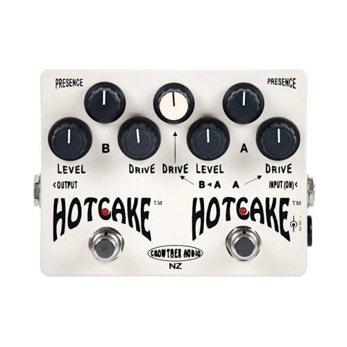 Crowther Audio Double Hotcake Dual Overdrive Pedal in stock