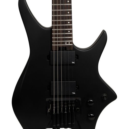 HILS NEXT HN5 Electric Guitar in Satin Black With Tremolo in stock