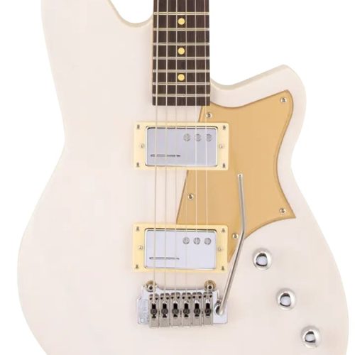 Reverend Descent W Baritone Trans White in stock