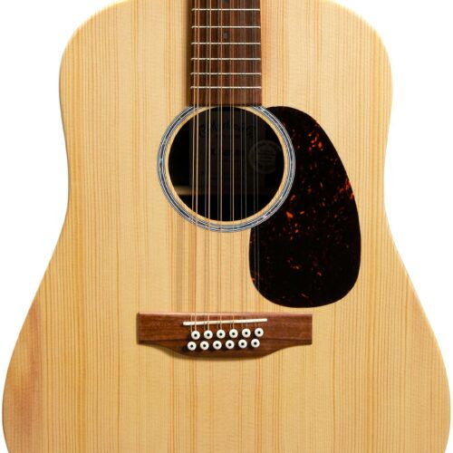 Martin X-Series Remastered D-X2E 12-String Acoustic Guitar with Spruce Top Brazilian HPL B&S in stock