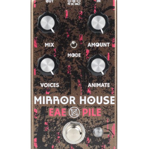 Electronic Audio Experiments Mirror House V2 Pitch Shifting Modulator Pedal in stock