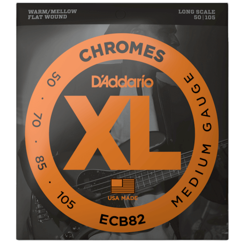 D'addario Medium Chrome String for Bass 50 - 105 in stock