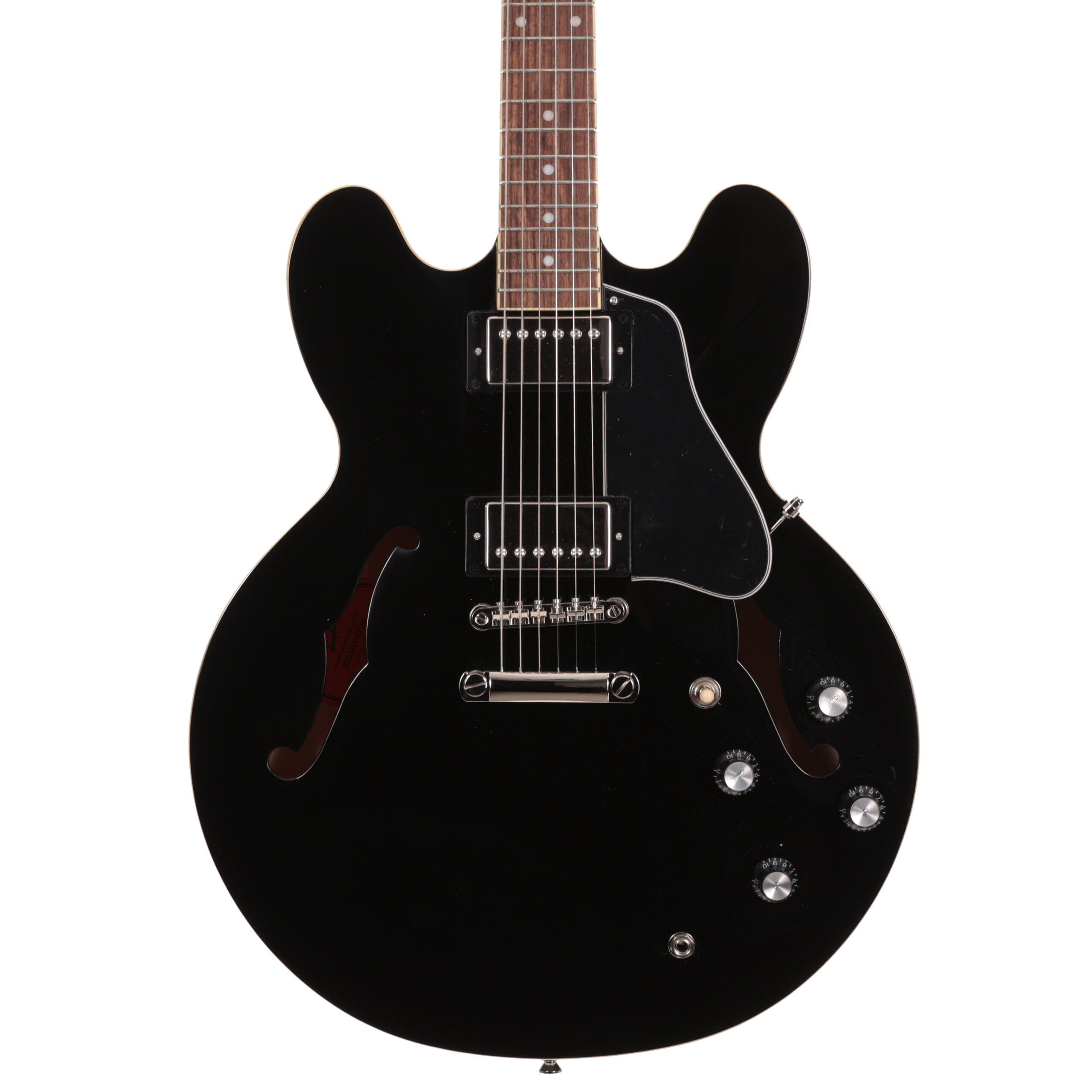 Epiphone ES-335 in Ebony With Gigbag in stock