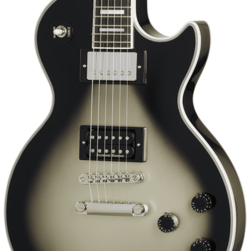 Epiphone Adam Jones 1979 Les Paul Custom Antique Silverburst with Protector Case in stock