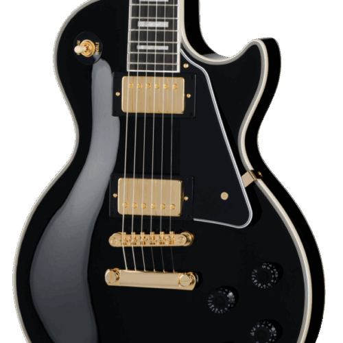 Epiphone Les Paul Custom in Ebony in stock