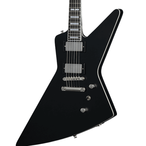 Epiphone Extura Prophecy in Aged Jet Black Metallic in stock