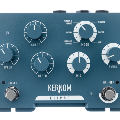 Kernom Elipse Modulation Playground Pedal in stock