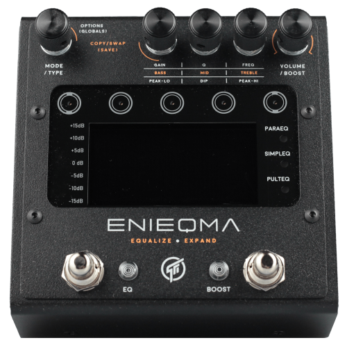 GFI Systems ENIEQMA Dual Channel EQ Pedal in stock