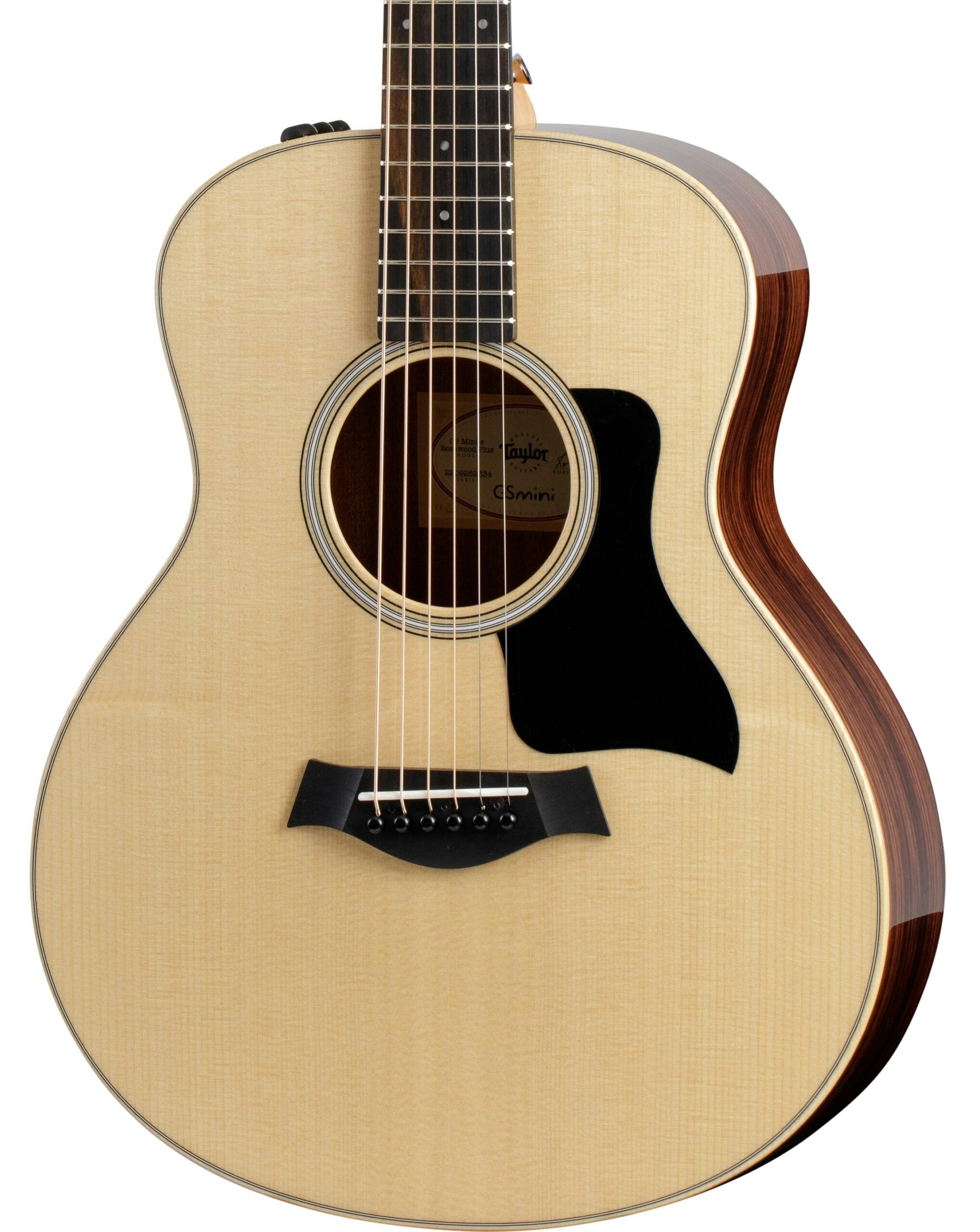 Taylor GS Mini-e Rosewood Plus Electro Acoustic Guitar in Natural in stock
