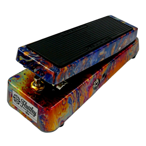 Flattley Guitar Wah Oil Slick Wah Twin T Res Filter Pedal in stock