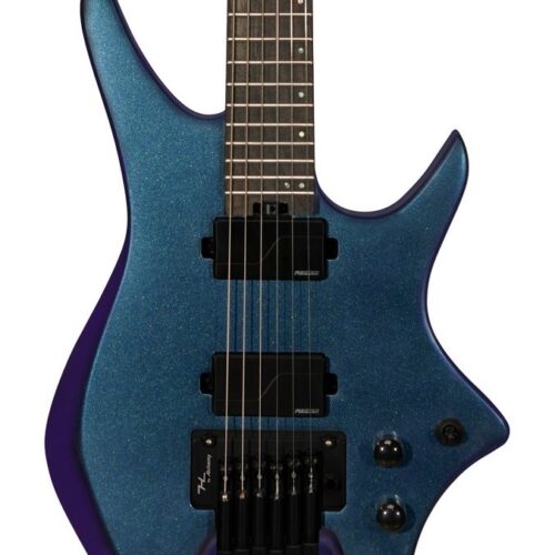 HILS HN6 Next Series Headless Electric Guitar in Ultra Violet Chameleon in stock