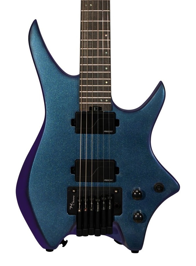HILS HN6 Next Series Headless Electric Guitar in Ultra Violet Chameleon in stock