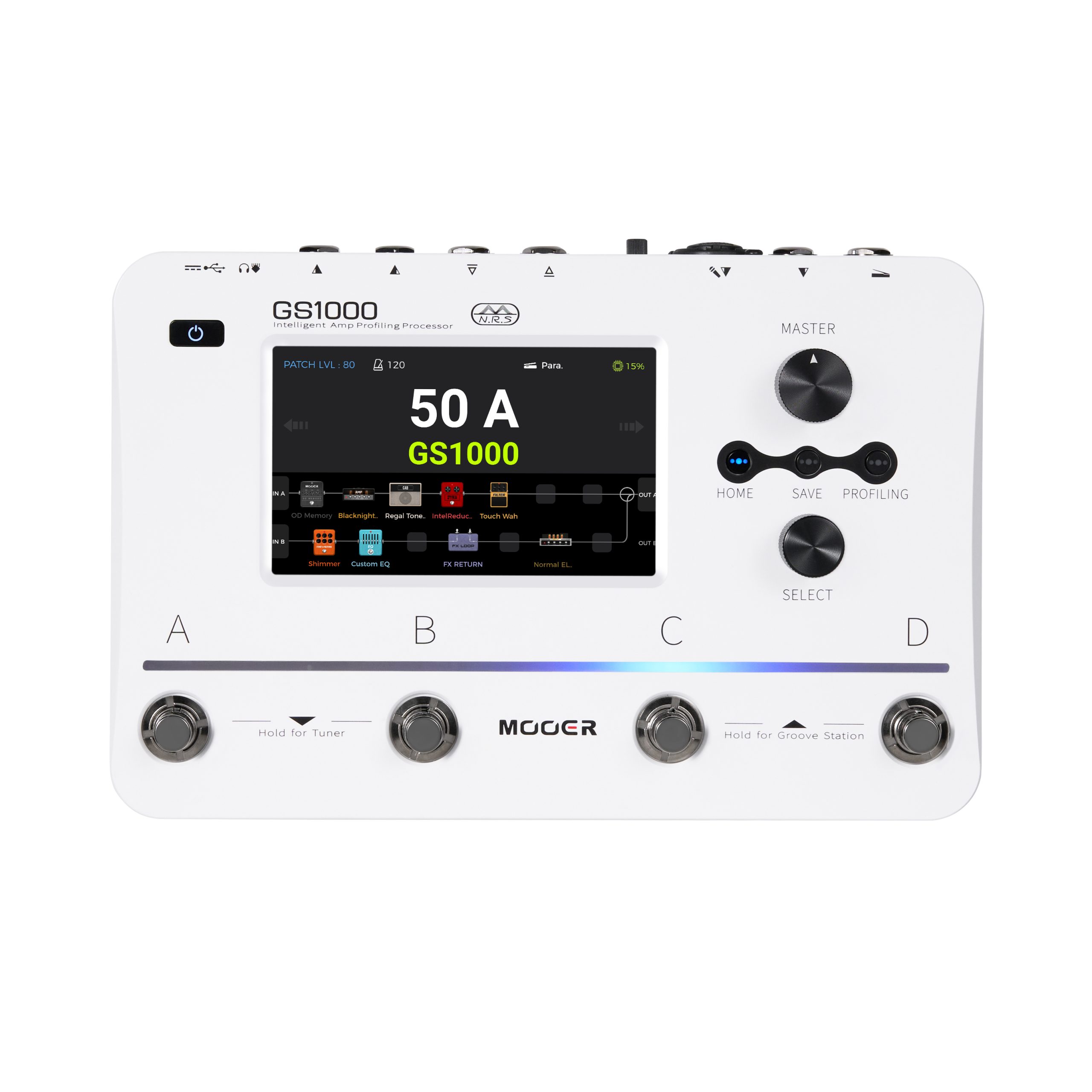 Mooer GS1000 Multi FX Guitar Pedal in stock