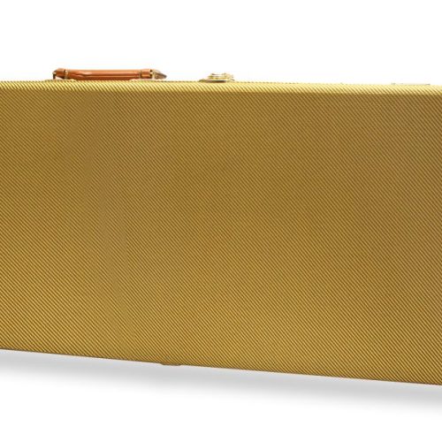Gator Cases Deluxe Wood Case for Electric Guitars in Tweed in stock