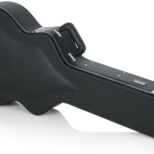 Gator Cases Deluxe Wood Case for Jumbo Acoustic Guitars in stock