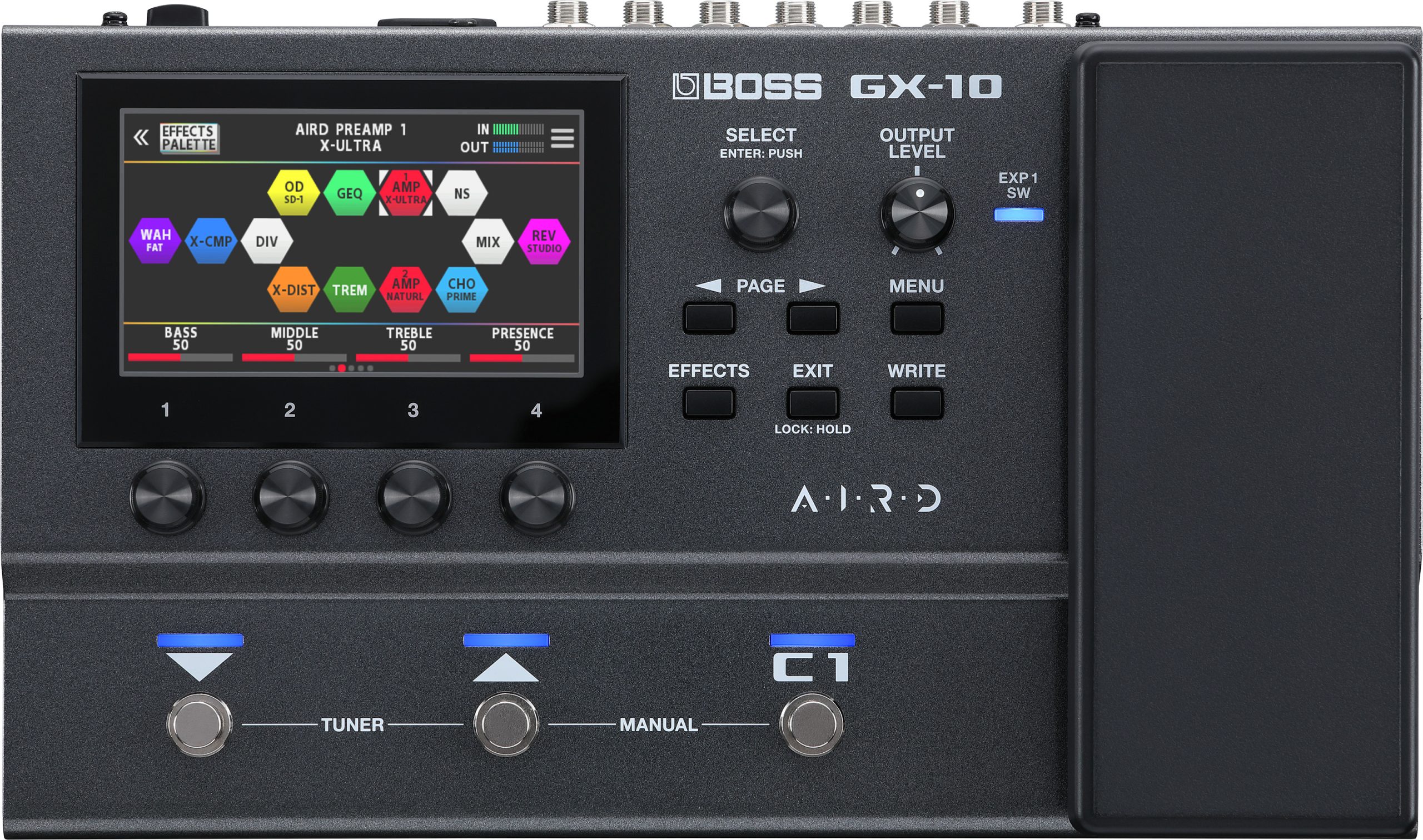 Boss GX-10 Guitar Amp and Multi FX Processor Pedal in stock