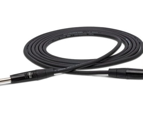 Hosa Pro Guitar Cable, REAN Straight to Right-angle, 20 ft / 6M in stock