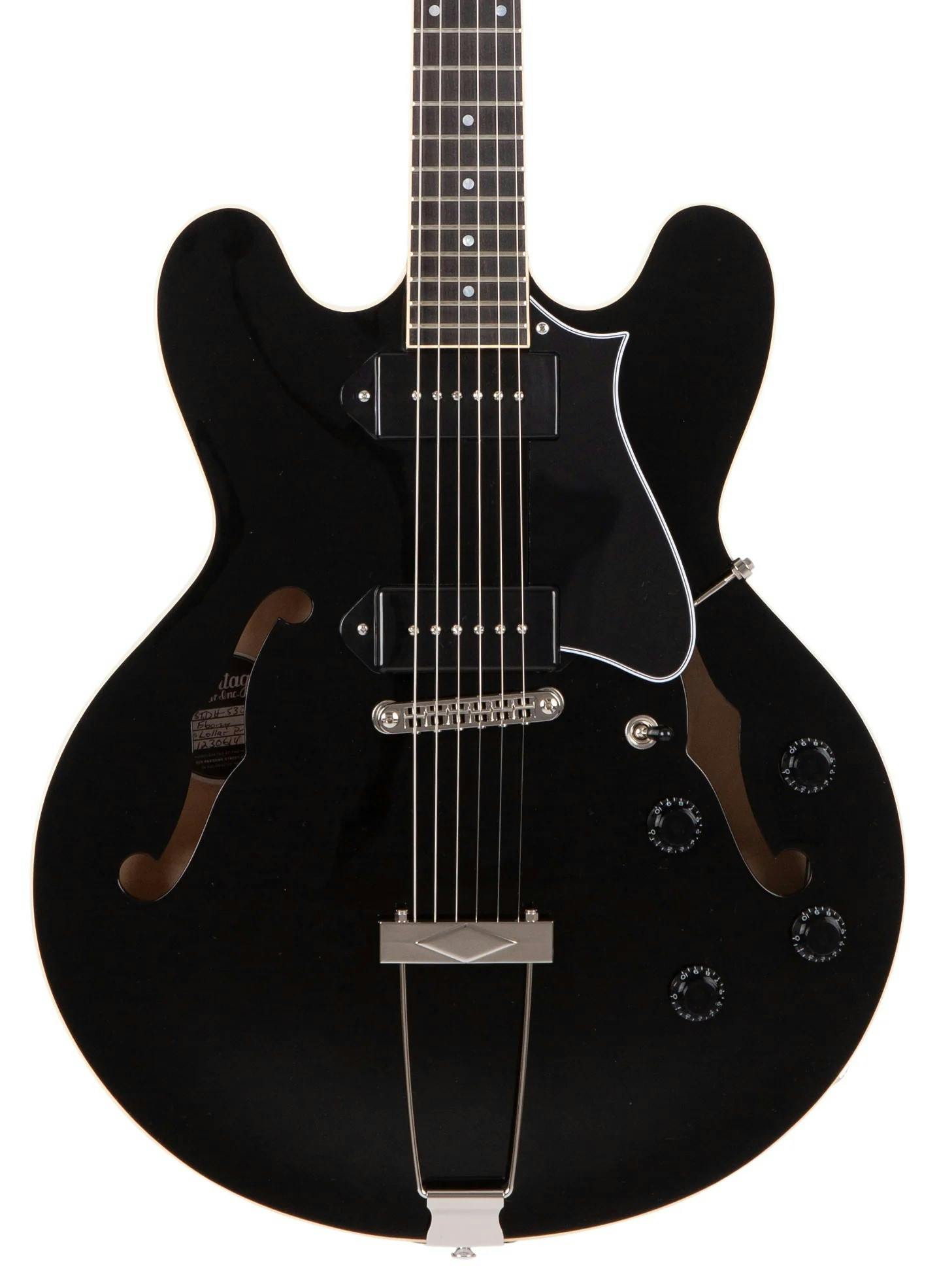 Heritage Standard Collection H-530 Hollowbody Electric Guitar in Ebony in stock