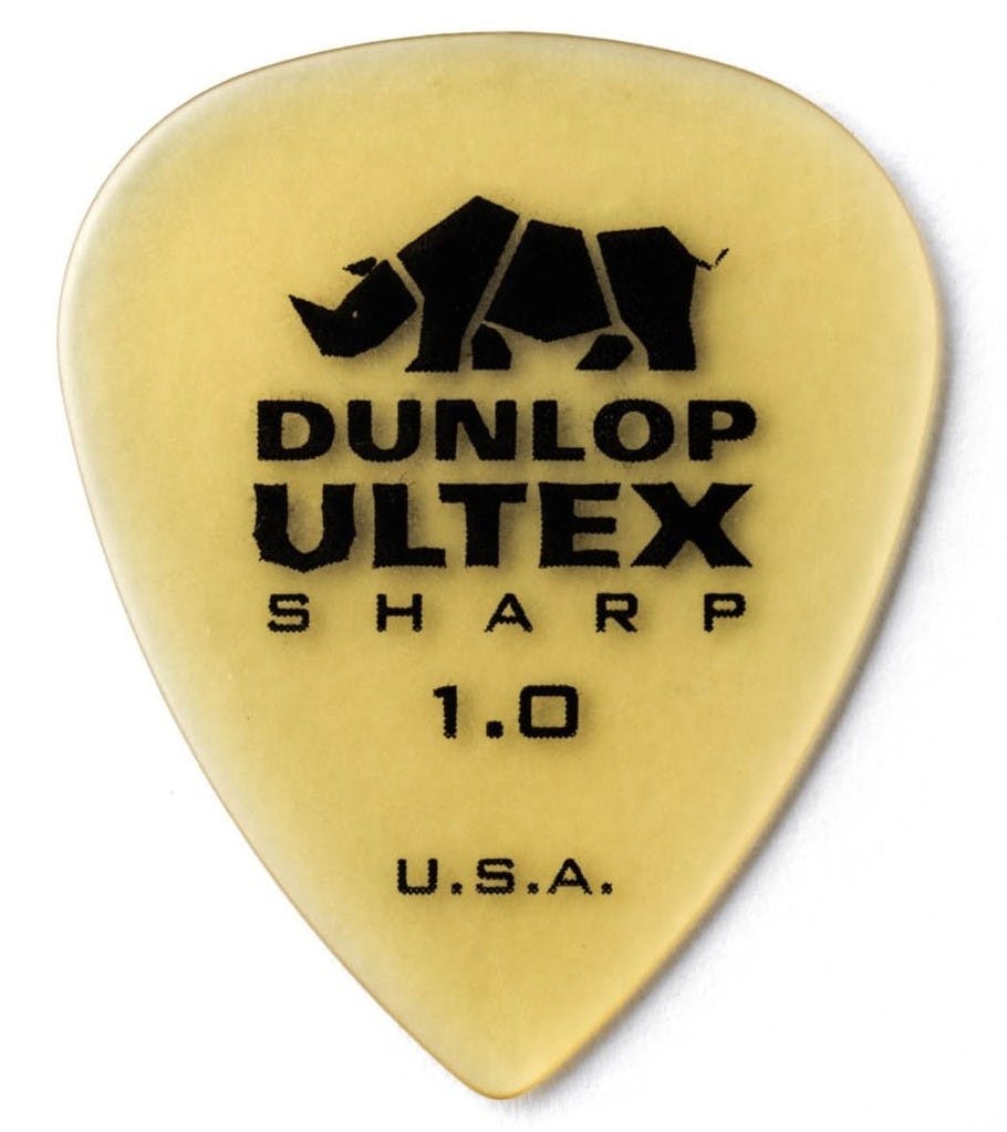 Dunlop Ultex Sharp 1.00mm Pick - Pack of 6 in stock