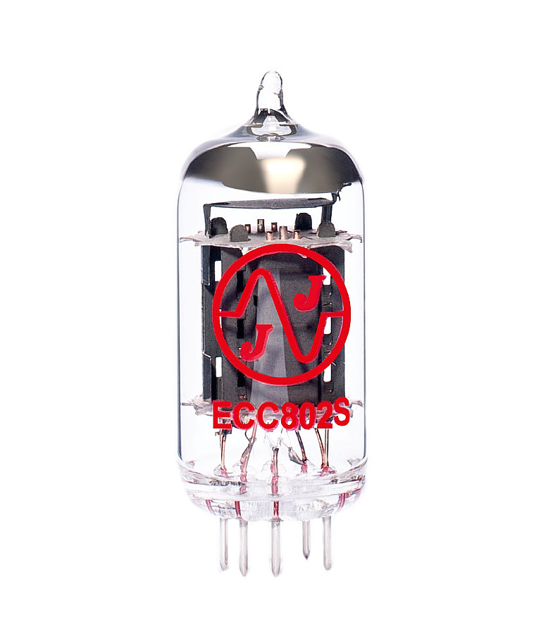 JJ Electronic ECC802S Preamp Tube in stock - Image 1
