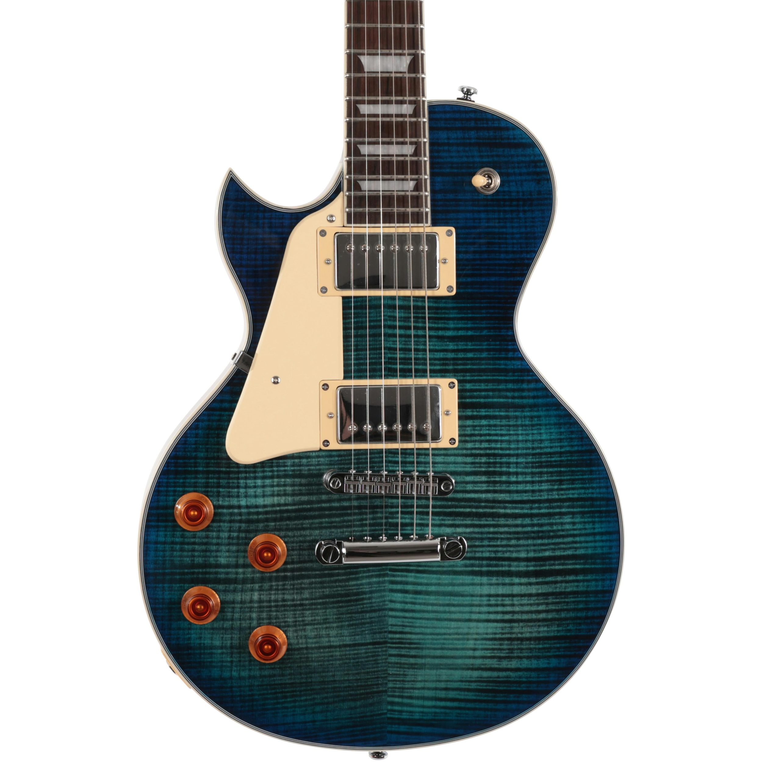 Sire Larry Carlton L7 Left Handed Electric Guitar in Transparent Blue Burst in stock