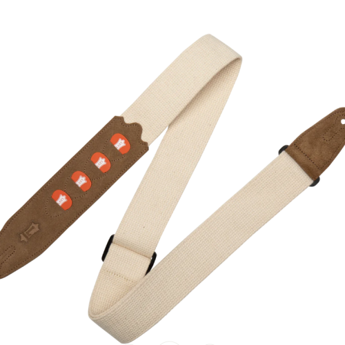 Levys PickPocket Cotton with Suede Ends - Natural in stock