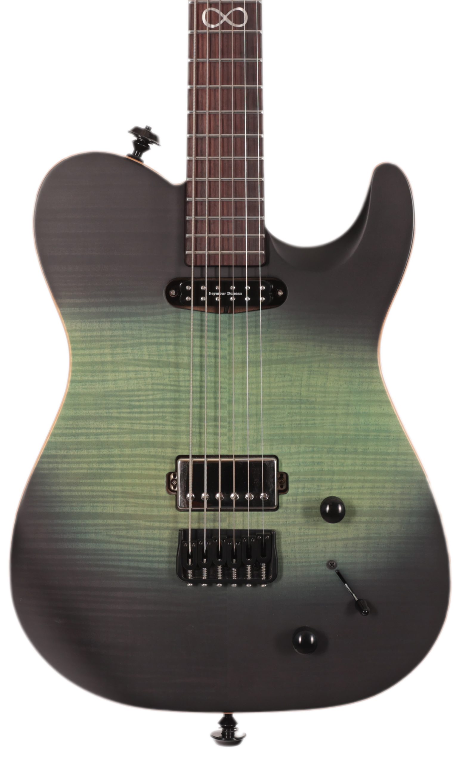 B Stock : Chapman Law Maker Legacy Baritone Electric Guitar in Ocean Moss Blue Rosewood Neck 395 in stock