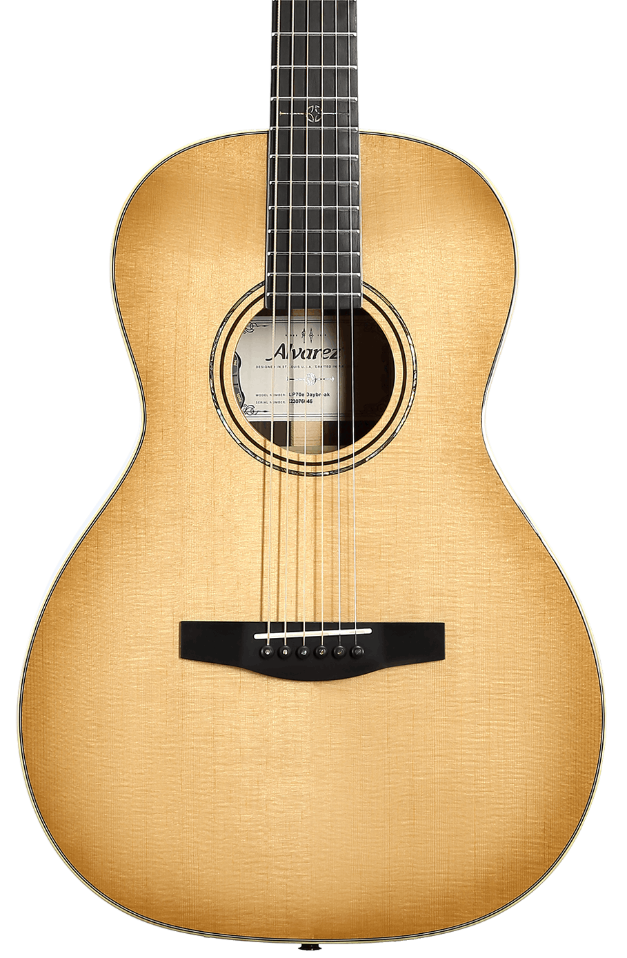 B Stock : Alvarez Laureate LP70E Parlour Electro-Acoustic in Daybreak 001 in stock